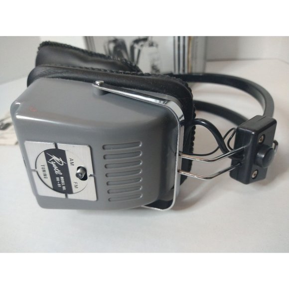 Rystl RH-81 Vintage AM FM Stereo WirelessHeadphones Hong Kong - Picture 6 of 13